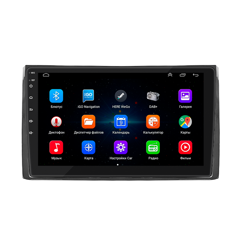 Штатная магнитола Lesko для Skoda Kodiaq I 2016-2021 экран 10" 1/16Gb Wi-Fi GPS Base