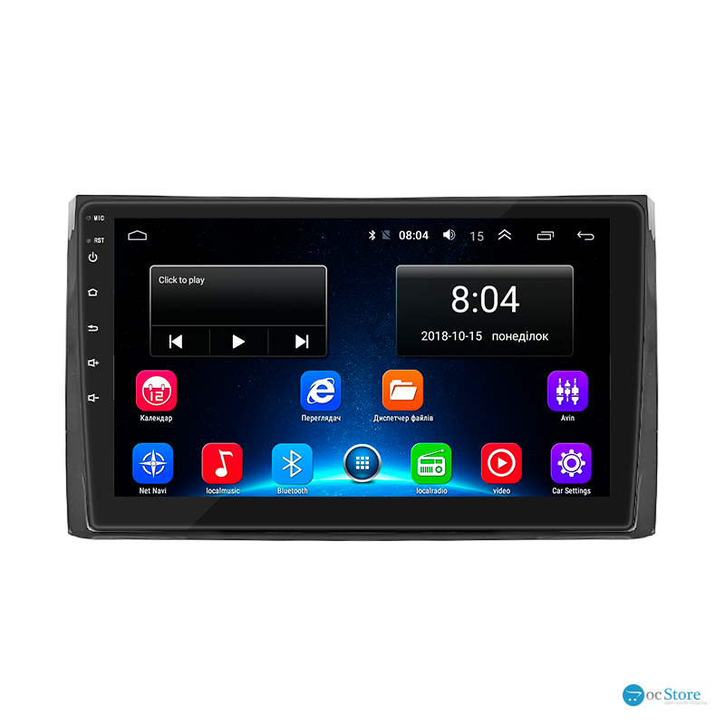Штатная магнитола Lesko для Skoda Kodiaq I 2016-2021 экран 10" 2/32Gb Wi-Fi GPS Base