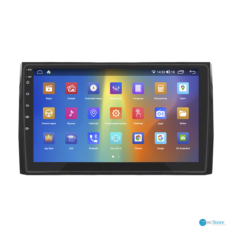 Штатная магнитола Lesko для Skoda Kodiaq I Рестайлинг 2021-н.в. экран 10" 2/32Gb CarPlay 4G Wi-Fi GPS Prime