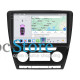 Штатная магнитола Lesko для Skoda Octavia II (A5) 2004-2009 экран 10" 4/64 QLED CarPlay 4G Wi-Fi GPS 360 Prime