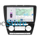 Штатная магнитола Lesko для Skoda Octavia II (A5) Рестайлинг 2008-2013 экран 10" 4/64 QLED CarPlay 4G Wi-Fi GPS 360 Prime