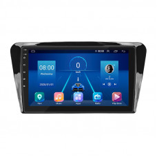 Штатная магнитола Lesko для Skoda Octavia III (A7) 2013-2017 экран 10" 4/64Gb 4G Wi-Fi GPS Top