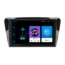 Штатная магнитола Lesko для Skoda Octavia III (A7) Рестайлинг 2017-2020 экран 10" 1/16Gb Wi-Fi GPS Base