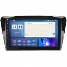 Штатная магнитола Lesko для Skoda Octavia III (A7) Рестайлинг 2017-2020 экран 10" 4/64Gb CarPlay 4G Wi-Fi GPS Prime