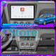 Штатная магнитола Lesko для Skoda Rapid I 2012-2017 экран 9" 4/64 QLED CarPlay 4G Wi-Fi GPS 360 Prime