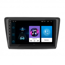 Штатная магнитола Lesko для Skoda Rapid I Рестайлинг 2017-2020 экран 9" 1/16Gb Wi-Fi GPS Base