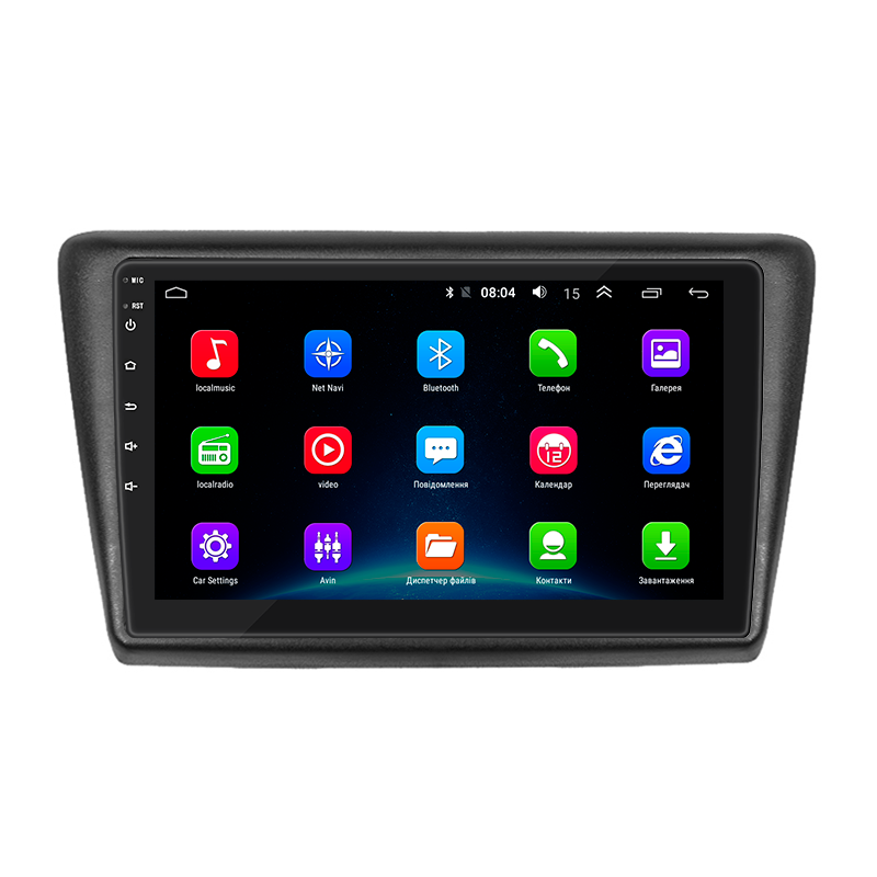 Штатная магнитола Lesko для Skoda Rapid II 2020-н.в. экран 9" 2/32Gb Wi-Fi GPS Base