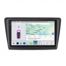 Штатная магнитола Lesko для Skoda Rapid II 2020-н.в. экран 9" 4/64 QLED CarPlay 4G Wi-Fi GPS 360 Prime