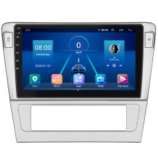 Штатная магнитола Lesko для Skoda Superb I Рестайлинг 2006-2008 экран 9" 4/64Gb 4G Wi-Fi GPS Top