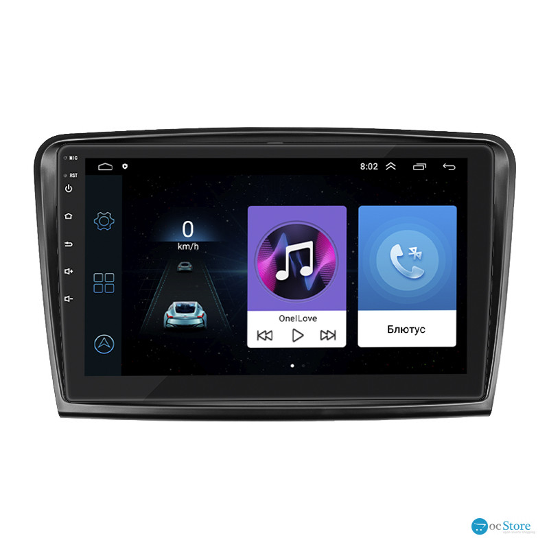 Штатная магнитола Lesko для Skoda Superb II 2008-2013 экран 10" 1/16Gb Wi-Fi GPS Base