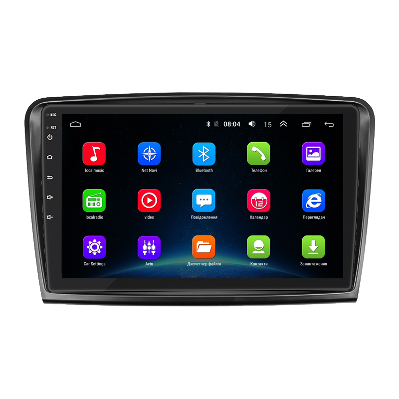 Штатная магнитола Lesko для Skoda Superb II 2008-2013 экран 10" 2/32Gb Wi-Fi GPS Base