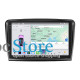 Штатная магнитола Lesko для Skoda Superb II 2008-2013 экран 10" 4/64 QLED CarPlay 4G Wi-Fi GPS 360 Prime