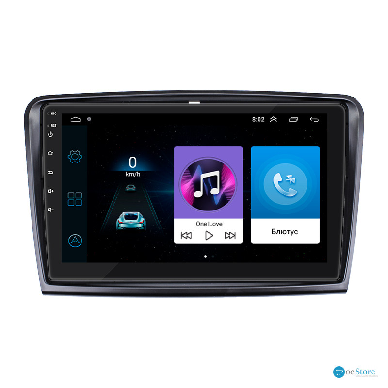 Штатная магнитола Lesko для Skoda Superb II Рестайлинг 2013-2015 экран 10" 1/16Gb Wi-Fi GPS Base