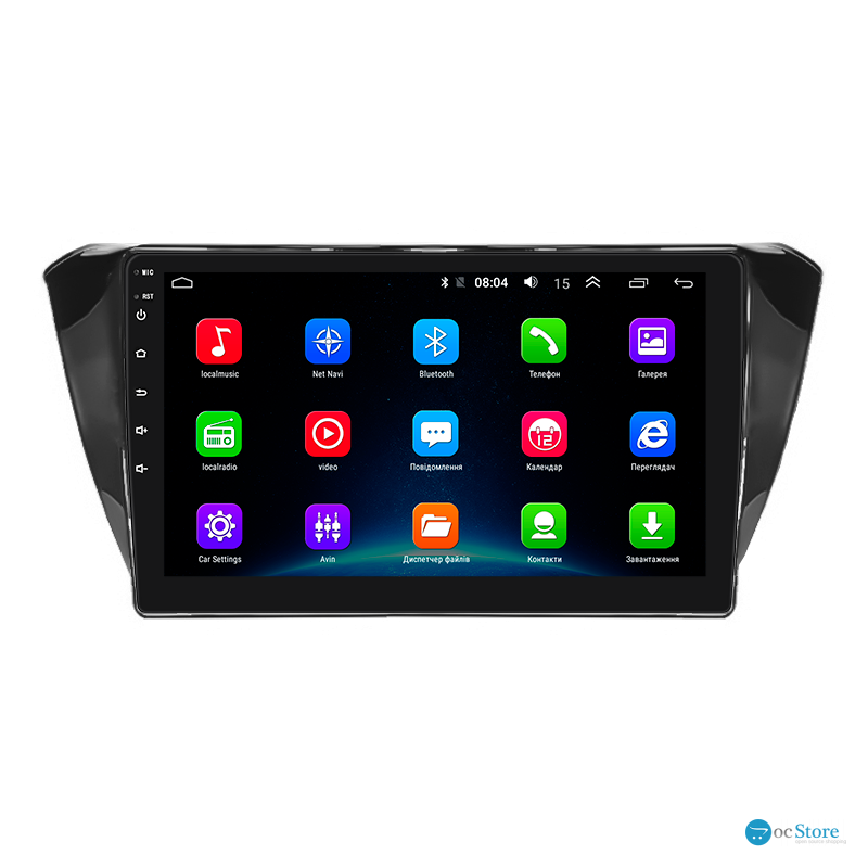 Штатная магнитола Lesko для Skoda Superb III 2015-2019 экран 10" 2/32Gb Wi-Fi GPS Base