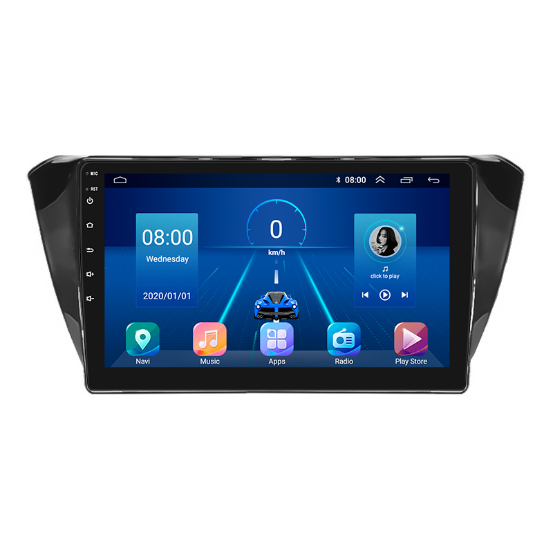 Штатная магнитола Lesko для Skoda Superb III 2015-2019 экран 10" 6/128Gb 4G Wi-Fi GPS Top