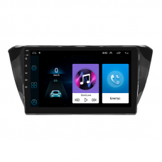 Штатная магнитола Lesko для Skoda Superb III Рестайлинг 2019-н.в. экран 10" 1/16Gb Wi-Fi GPS Base