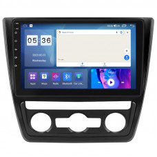 Штатная магнитола Lesko для Skoda Yeti I 2009-2014 экран 10" 2/32Gb CarPlay 4G Wi-Fi GPS Prime