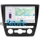 Штатная магнитола Lesko для Skoda Yeti I 2009-2014 экран 10" 4/64 QLED CarPlay 4G Wi-Fi GPS 360 Prime