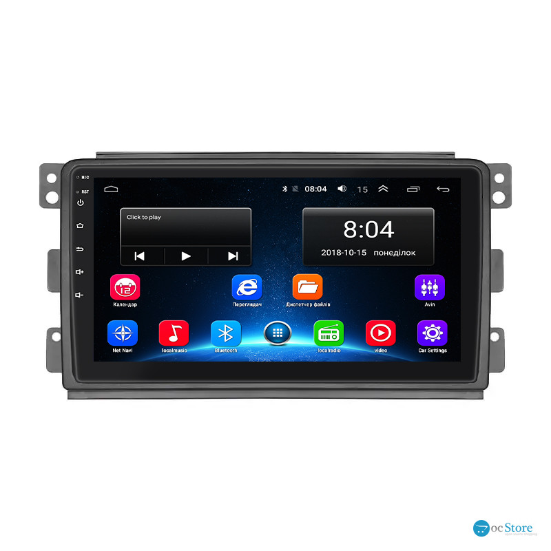 Штатная магнитола Lesko для Smart Fortwo 451 2007-2010 экран 9" 2/32Gb Wi-Fi GPS Base