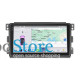 Штатная магнитола Lesko для Smart Fortwo 451 2007-2010 экран 9" 4/64 QLED CarPlay 4G Wi-Fi GPS 360 Prime