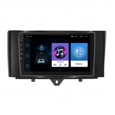 Штатная магнитола Lesko для Smart Fortwo 452 2011-2017 экран 9" 1/16Gb Wi-Fi GPS Base