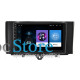 Штатная магнитола Lesko для Smart Fortwo 452 2011-2017 экран 9" 1/16Gb Wi-Fi GPS Base