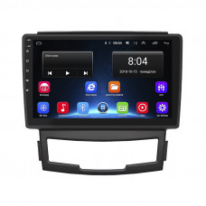 Штатная магнитола Lesko для SsangYong Actyon II 2010-2013 экран 9" 2/32Gb Wi-Fi GPS Base