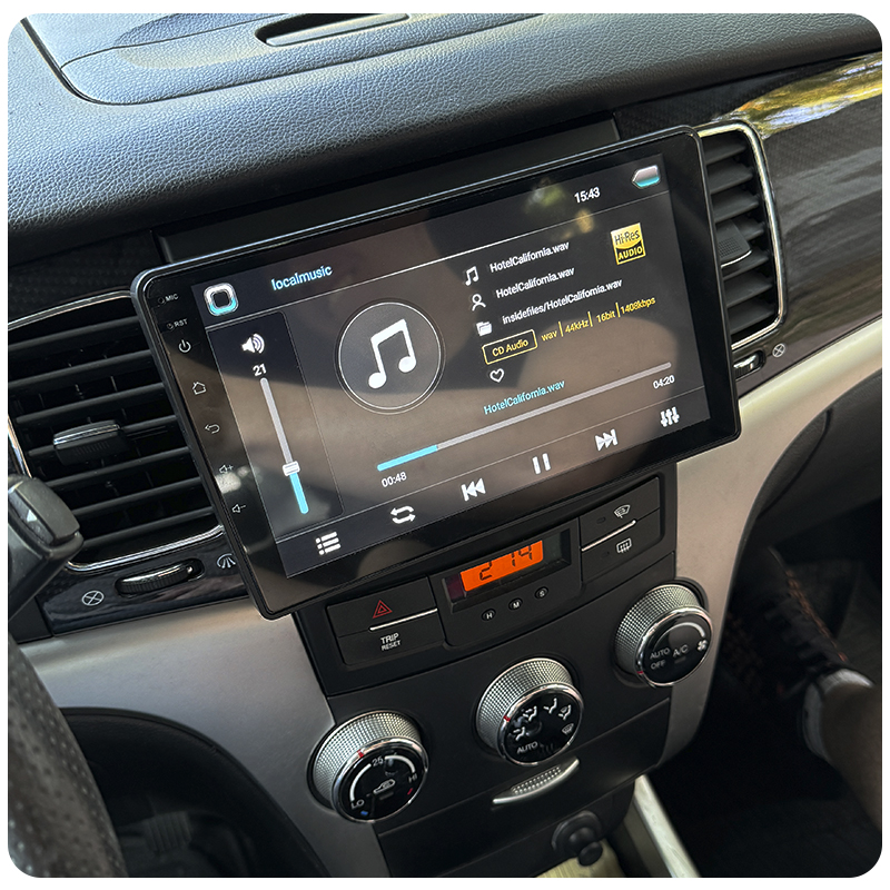 Штатная магнитола Lesko для SsangYong Actyon II 2010-2013 экран 9" 2/32Gb Wi-Fi GPS Base