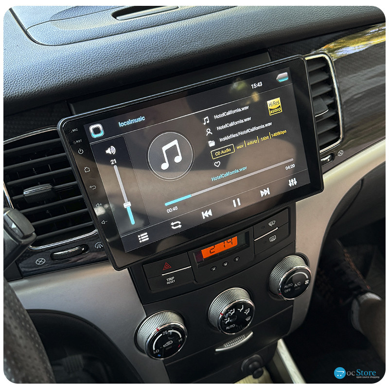 Штатная магнитола Lesko для SsangYong Actyon II 2010-2013 экран 9" 4/64Gb CarPlay 4G Wi-Fi GPS Prime