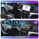 Штатная магнитола Lesko для SsangYong Actyon II 2010-2013 экран 9" 4/64 QLED CarPlay 4G Wi-Fi GPS 360 Prime