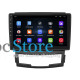 Штатная магнитола Lesko для SsangYong Actyon II Рестайлинг 2013-н.в. экран 9" 1/16Gb Wi-Fi GPS Base