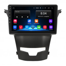 Штатная магнитола Lesko для SsangYong Korando III Рестайлинг 2013-2017 экран 9" 2/32Gb Wi-Fi GPS Base