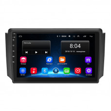 Штатная магнитола Lesko для SsangYong Rexton I 2001-2008 экран 9" 2/32Gb Wi-Fi GPS Base