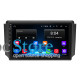 Штатная магнитола Lesko для SsangYong Rexton I 2001-2008 экран 9" 2/32Gb Wi-Fi GPS Base