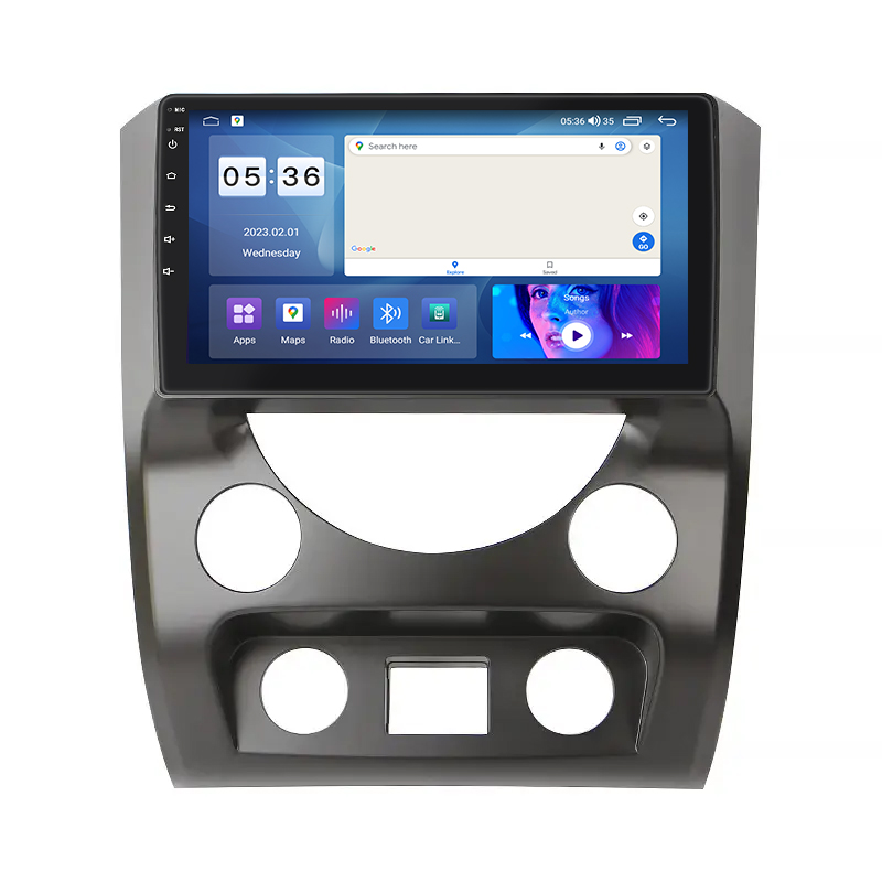 Штатная магнитола Lesko для SsangYong Rexton III 2012-2017 экран 9" 4/64Gb CarPlay 4G Wi-Fi GPS Prime