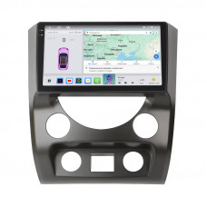 Штатная магнитола Lesko для SsangYong Rexton III 2012-2017 экран 9" 4/64 QLED CarPlay 4G Wi-Fi GPS 360 Prime