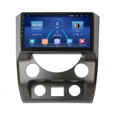 Штатная магнитола Lesko для SsangYong Rexton III 2012-2017 экран 9" 2/32Gb 4G Wi-Fi GPS Top