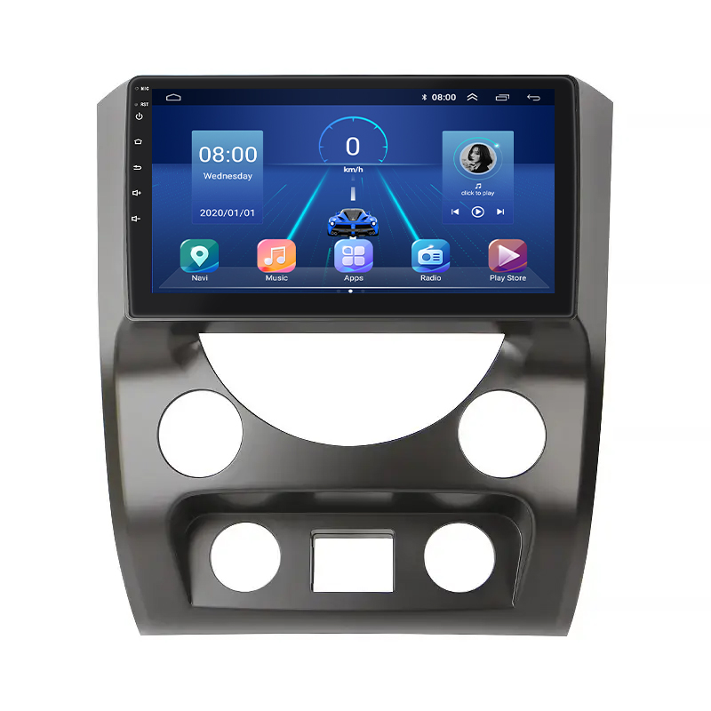 Штатная магнитола Lesko для SsangYong Rexton III 2012-2017 экран 9" 2/32Gb 4G Wi-Fi GPS Top