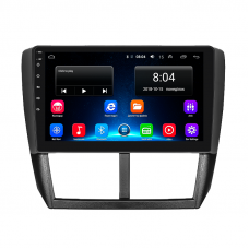 Штатная магнитола Lesko для Subaru Forester III 2007-2011 экран 9" 2/32Gb Wi-Fi GPS Base