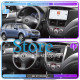 Штатная магнитола Lesko для Subaru Forester III 2007-2011 экран 9" 4/64 QLED CarPlay 4G Wi-Fi GPS 360 Prime