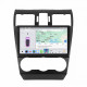Штатная магнитола Lesko для Subaru Forester IV Рестайлинг 2 2016-2018 экран 9" 4/64 QLED CarPlay 4G Wi-Fi GPS 360 Prime
