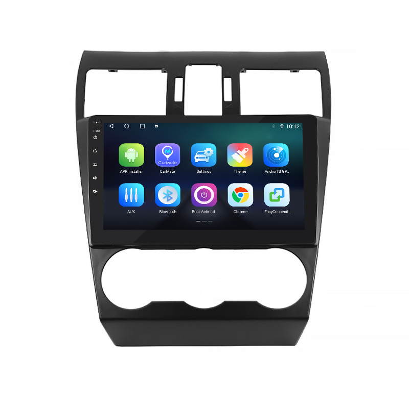 Штатная магнитола Lesko для Subaru Forester IV Рестайлинг 2 2016-2018 экран 9" 4/64Gb 4G Wi-Fi GPS Top