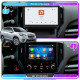 Штатная магнитола Lesko для Subaru Forester V 2018-2021 экран 9" 4/64 QLED CarPlay 4G Wi-Fi GPS 360 Prime