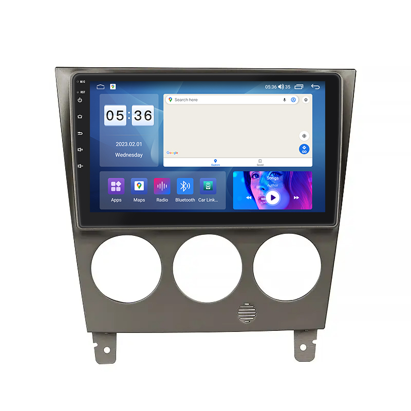 Штатная магнитола Lesko для Subaru Impreza II Рестайлинг 1 2002-2005 экран 9" 2/32Gb CarPlay 4G Wi-Fi GPS Prime