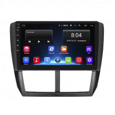 Штатная магнитола Lesko для Subaru Impreza III 2007-2011 экран 9" 2/32Gb Wi-Fi GPS Base