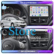 Штатная магнитола Lesko для Subaru Impreza III 2007-2011 экран 9" 4/64 QLED CarPlay 4G Wi-Fi GPS 360 Prime