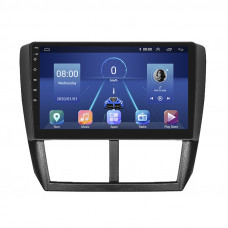 Штатная магнитола Lesko для Subaru Impreza III 2007-2011 экран 9" 4/64Gb 4G Wi-Fi GPS Top