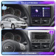Штатная магнитола Lesko для Subaru Impreza III 2007-2011 экран 9" 4/64Gb 4G Wi-Fi GPS Top