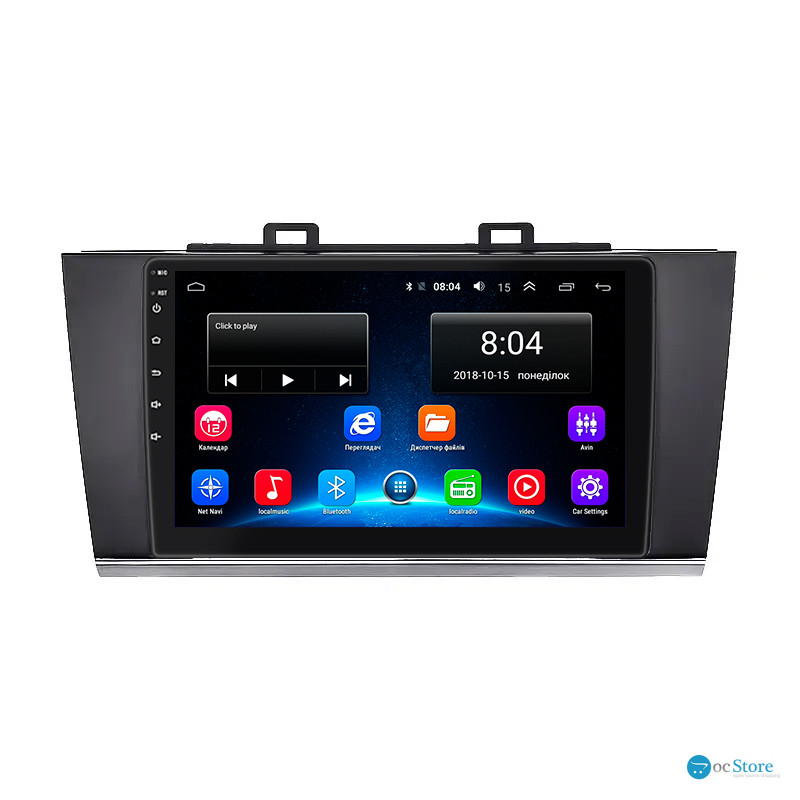 Штатная магнитола Lesko для Subaru Outback V 2014-2018 экран 9" 2/32Gb Wi-Fi GPS Base