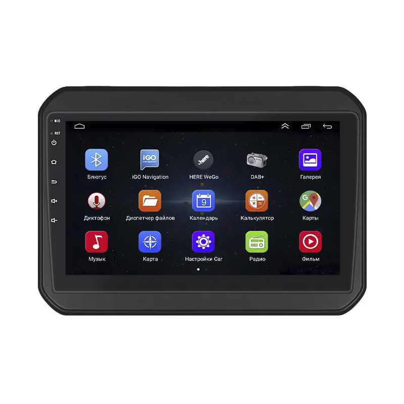 Штатная магнитола Lesko для Suzuki Ignis III Рестайлинг 2020-н.в. экран 9" 2/32Gb Wi-Fi GPS Base